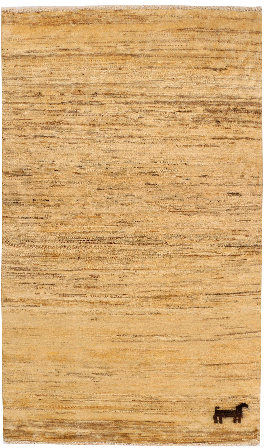 Navajo White Gabbeh 2' 11 x 5' 1 - No. 34085 - ALRUG Rug Store