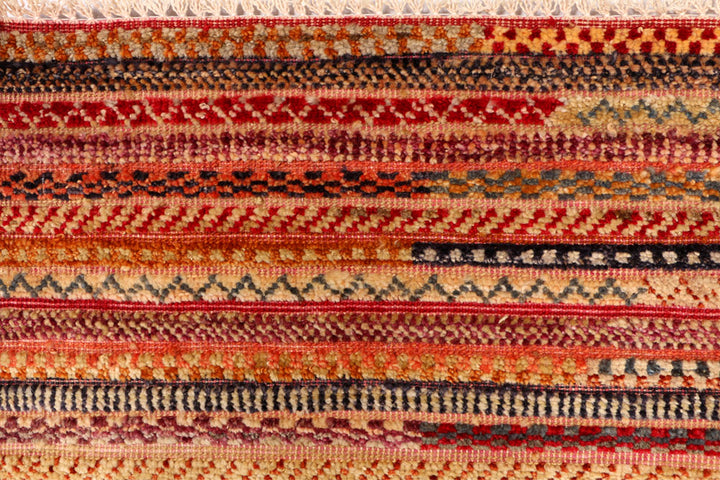 Multi Colored Gabbeh 3' x 5' - No. 34086 - ALRUG Rug Store