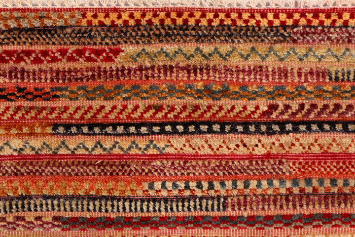 Multi Colored Gabbeh 3' x 5' - No. 34086 - ALRUG Rug Store