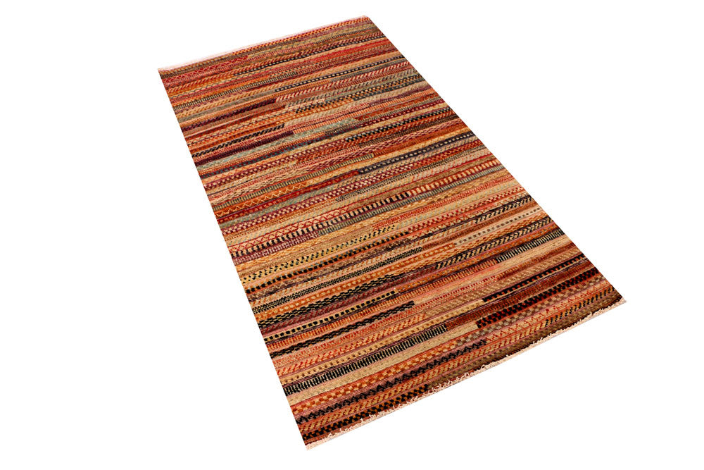 Multi Colored Gabbeh 3' x 5' - No. 34086 - ALRUG Rug Store