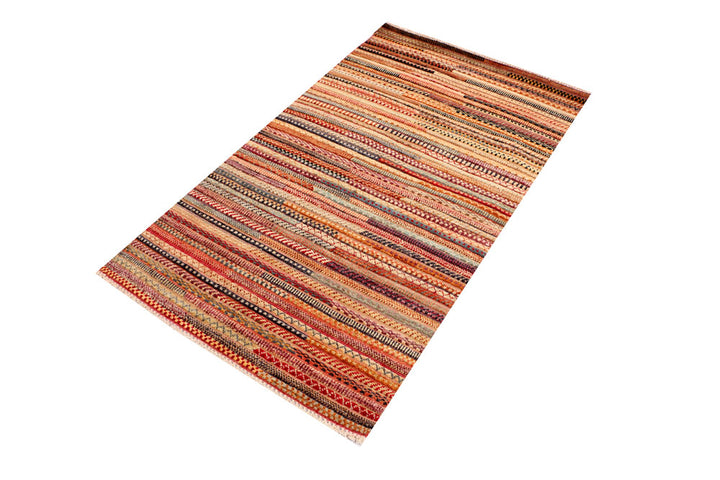 Multi Colored Gabbeh 3' x 5' - No. 34086 - ALRUG Rug Store