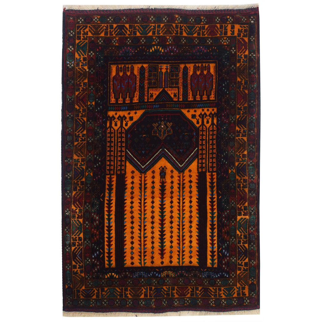Prayer Rug 2' 9 x 4' 6 (ft) - No. AL19942 - ALRUG Rug Store