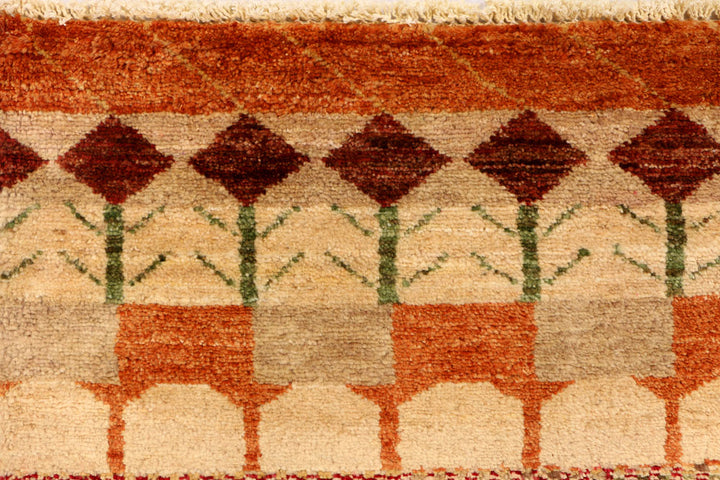 Multi Colored Gabbeh 3' x 5' 2 - No. 34093 - ALRUG Rug Store