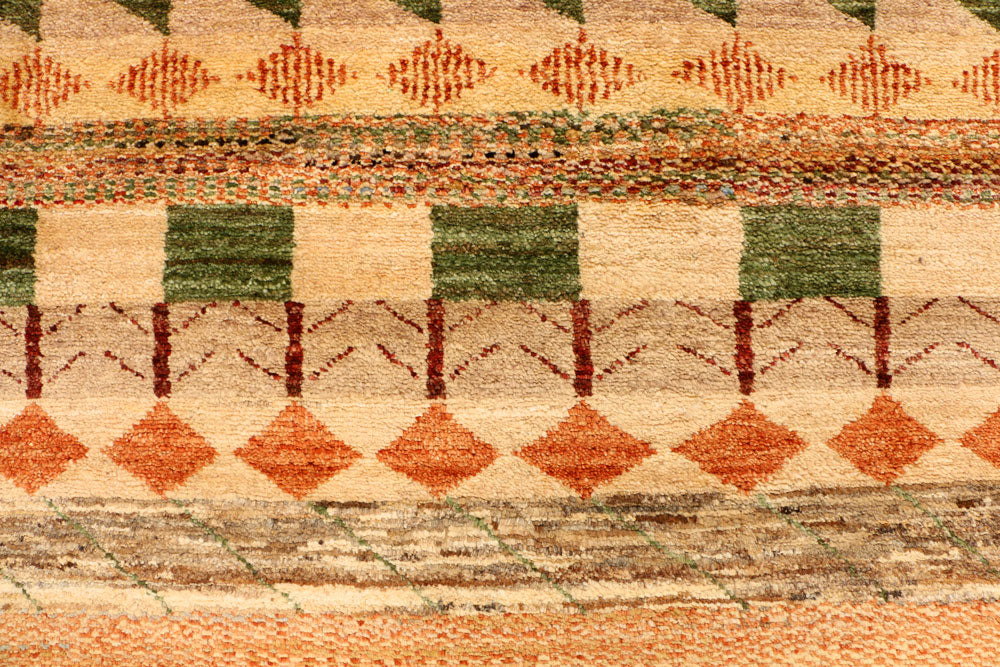 Multi Colored Gabbeh 3' x 5' 2 - No. 34093 - ALRUG Rug Store