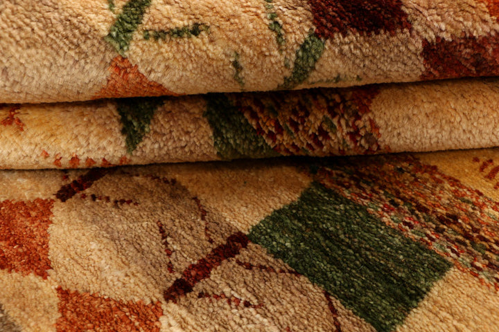 Multi Colored Gabbeh 3' x 5' 2 - No. 34093 - ALRUG Rug Store