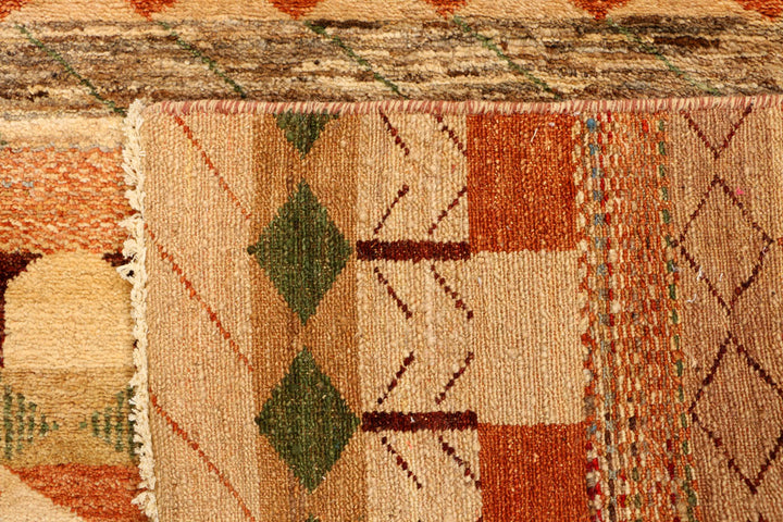 Multi Colored Gabbeh 3' x 5' 2 - No. 34093 - ALRUG Rug Store