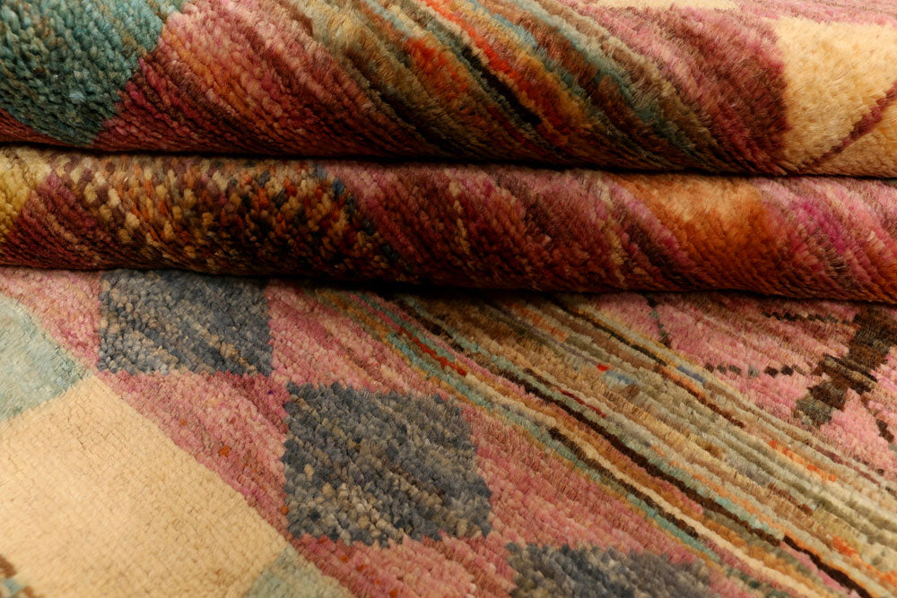 Multi Colored Gabbeh 2' 11 x 5' 4 - No. 34095 - ALRUG Rug Store