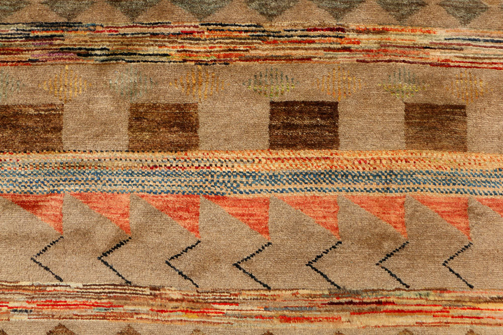 Multi Colored Gabbeh 2' 11 x 5' 1 - No. 34101 - ALRUG Rug Store