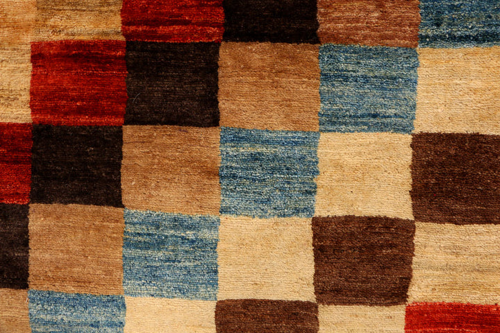 Multi Colored Gabbeh 2' 6 x 4' - No. 34130 - ALRUG Rug Store