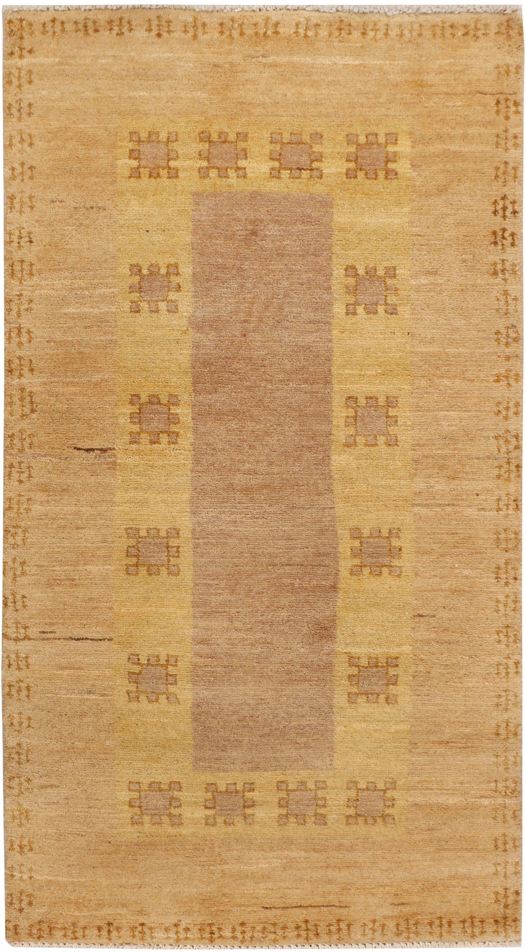 Tan Gabbeh 2' 7 x 4' 11 - No. 34131 - ALRUG Rug Store