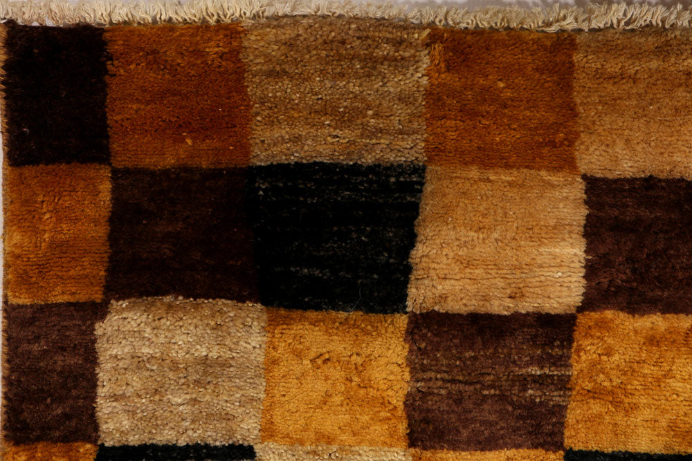 Multi Colored Gabbeh 2' 6 x 3' 11 - No. 34135 - ALRUG Rug Store