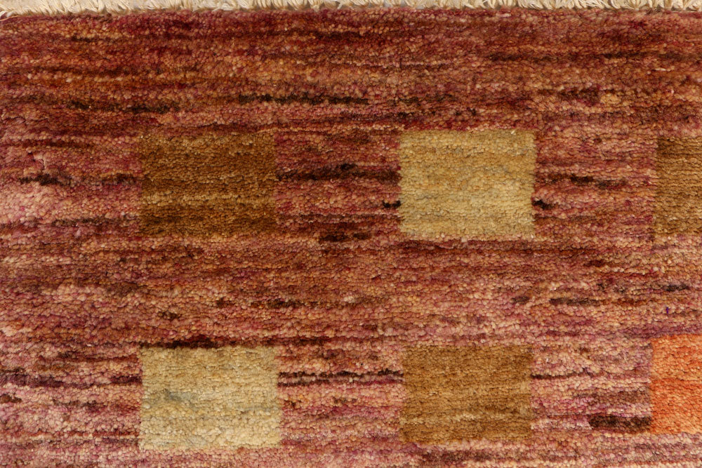 Rosy Brown Gabbeh 2' 7 x 4' 2 - No. 34142 - ALRUG Rug Store