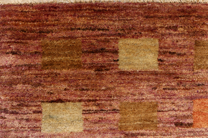 Rosy Brown Gabbeh 2' 7 x 4' 2 - No. 34142 - ALRUG Rug Store