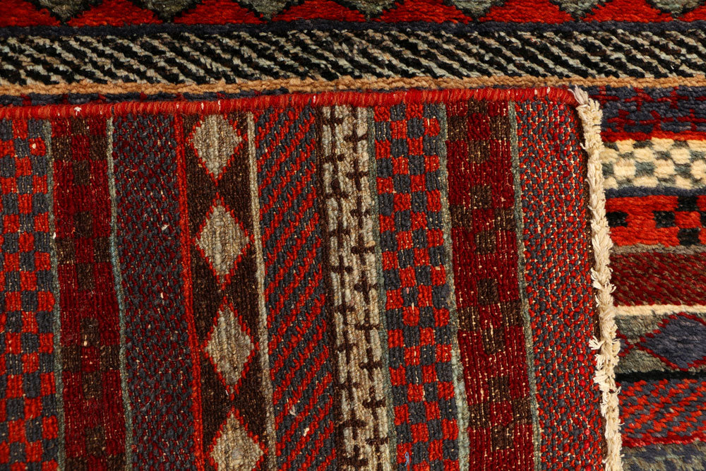 Multi Colored Gabbeh 2' 7 x 4' - No. 34143 - ALRUG Rug Store