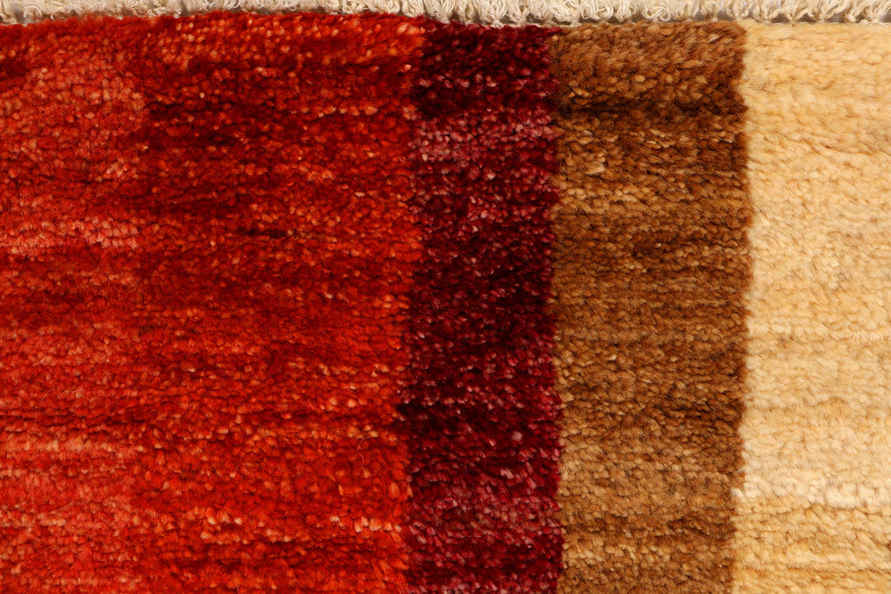 Multi Colored Gabbeh 2' 4 x 4' 4 - No. 34144 - ALRUG Rug Store
