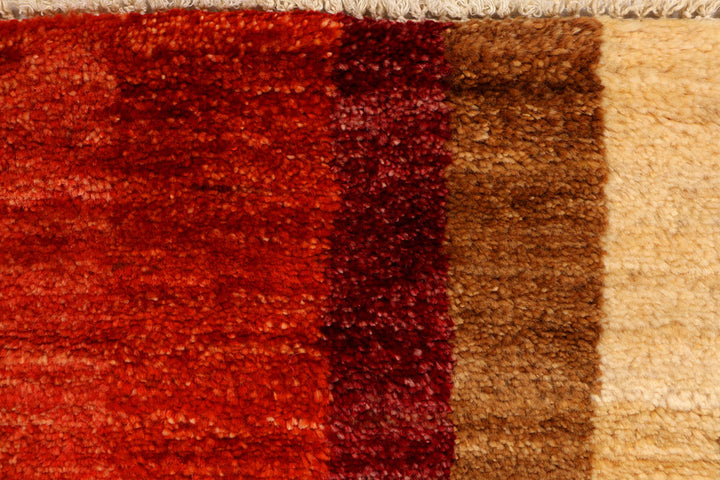 Multi Colored Gabbeh 2' 4 x 4' 4 - No. 34144 - ALRUG Rug Store
