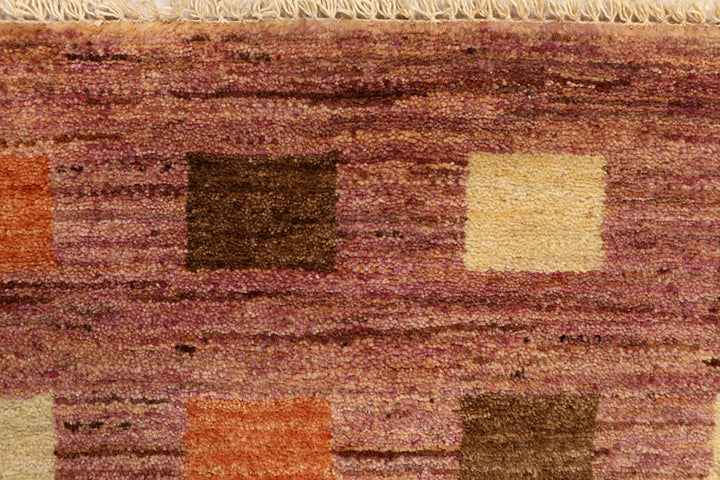 Rosy Brown Gabbeh 2' 7 x 4' 4 - No. 34151 - ALRUG Rug Store