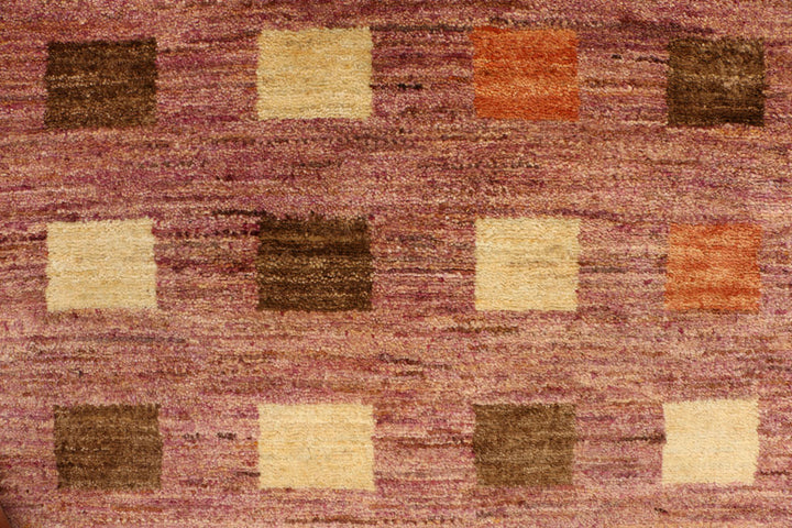 Rosy Brown Gabbeh 2' 7 x 4' 4 - No. 34151 - ALRUG Rug Store