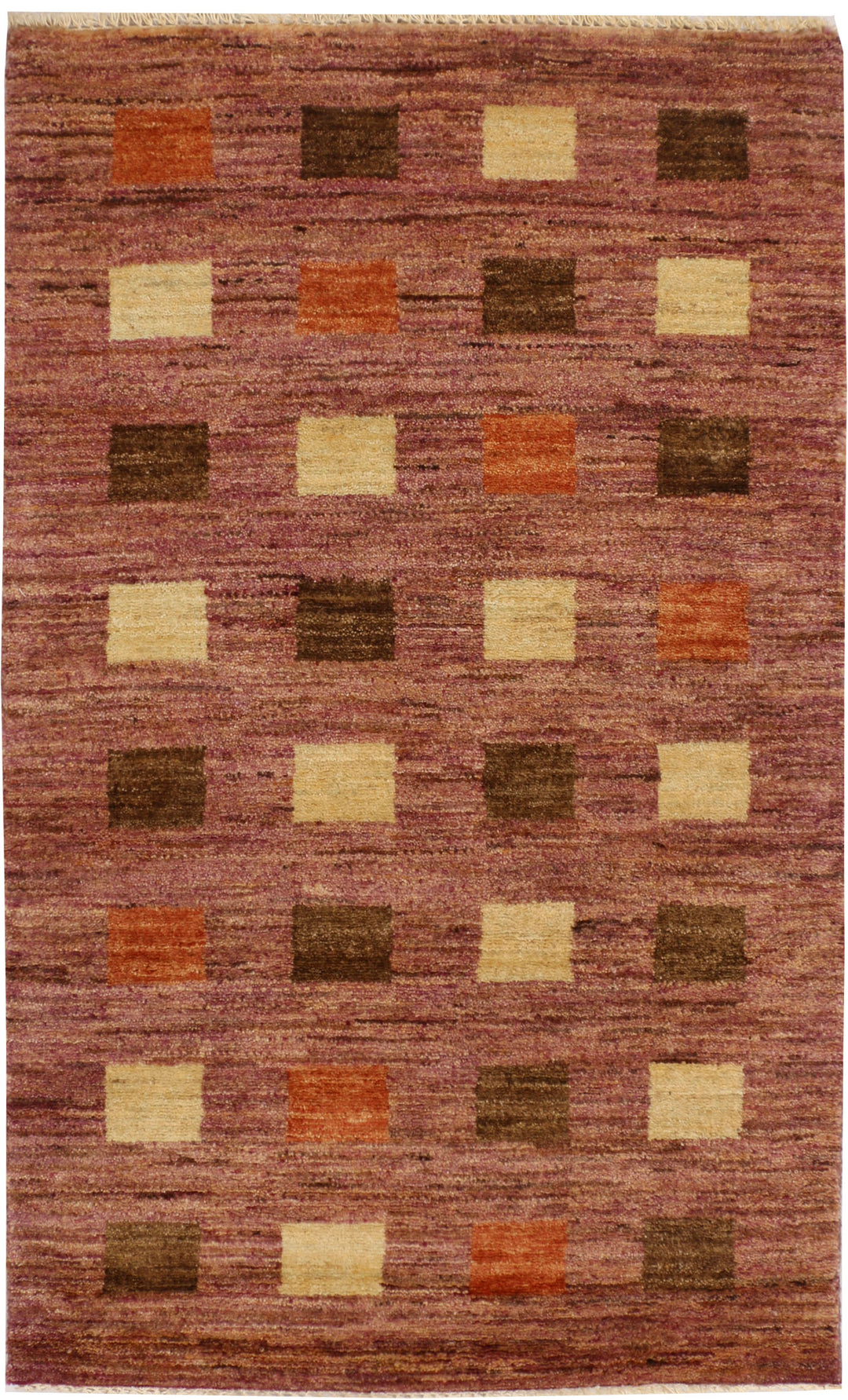 Rosy Brown Gabbeh 2' 7 x 4' 4 - No. 34151 - ALRUG Rug Store