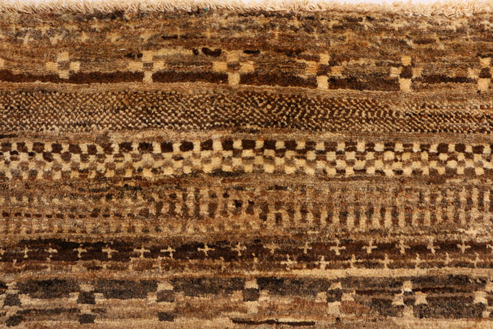 Saddle Brown Gabbeh 2' 6 x 11' 11 - No. 34166 - ALRUG Rug Store