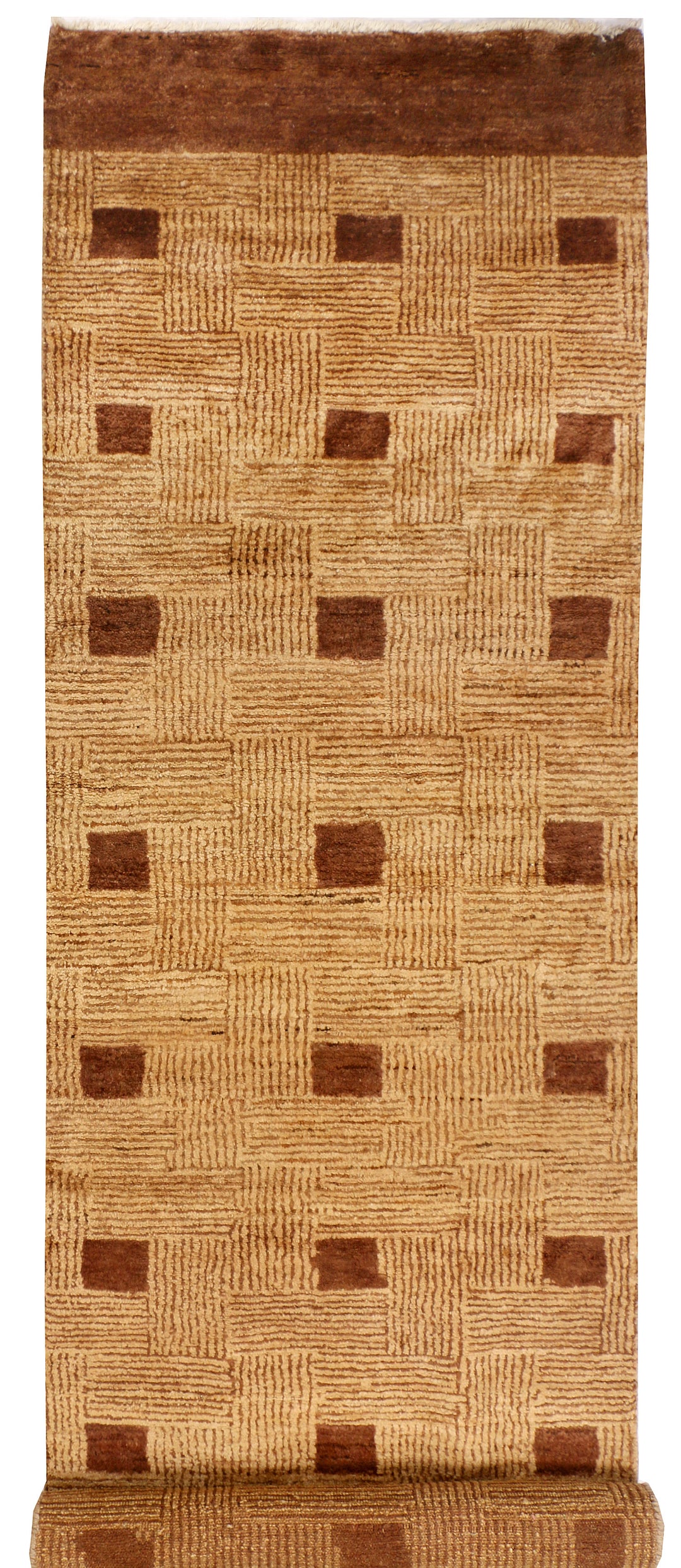 Navajo White Gabbeh 2' 6 x 9' 5 - No. 34177 - ALRUG Rug Store
