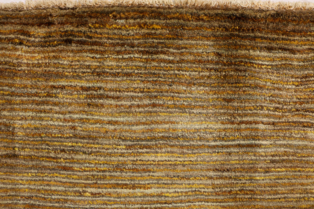 Dark Khaki Gabbeh 5' 5 x 8' 3 - No. 34180 - ALRUG Rug Store