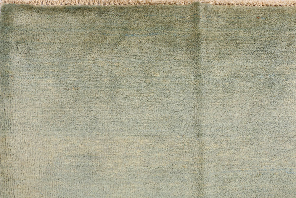 Dark Sea Green Gabbeh 5' 8 x 8' 2 - No. 34181 - ALRUG Rug Store