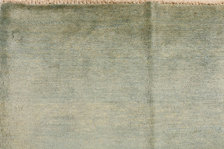 Dark Sea Green Gabbeh 5' 8 x 8' 2 - No. 34181 - ALRUG Rug Store