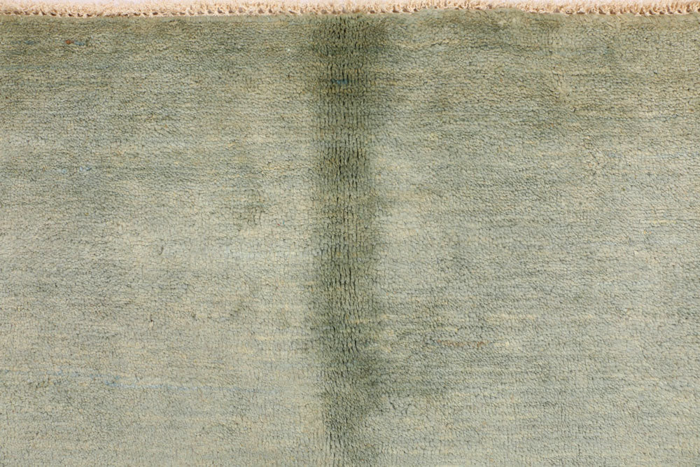 Dark Sea Green Gabbeh 5' 8 x 8' 2 - No. 34181 - ALRUG Rug Store