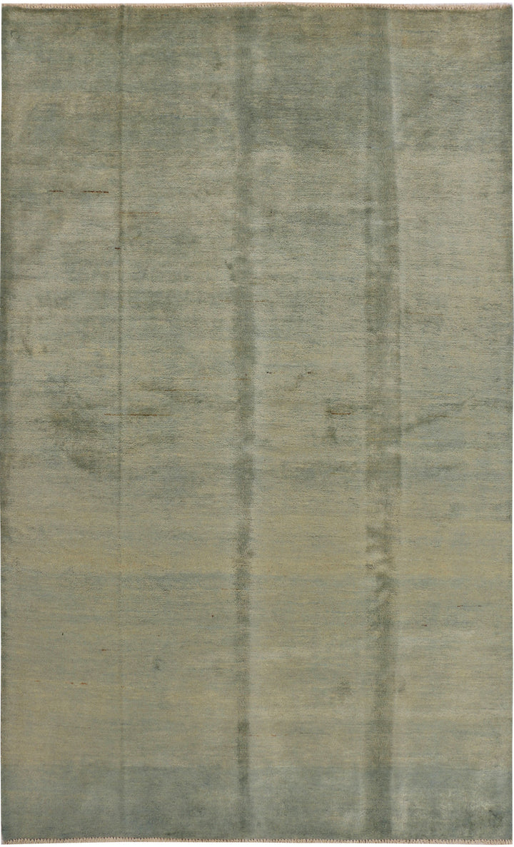Dark Sea Green Gabbeh 5' 8 x 8' 2 - No. 34181 - ALRUG Rug Store
