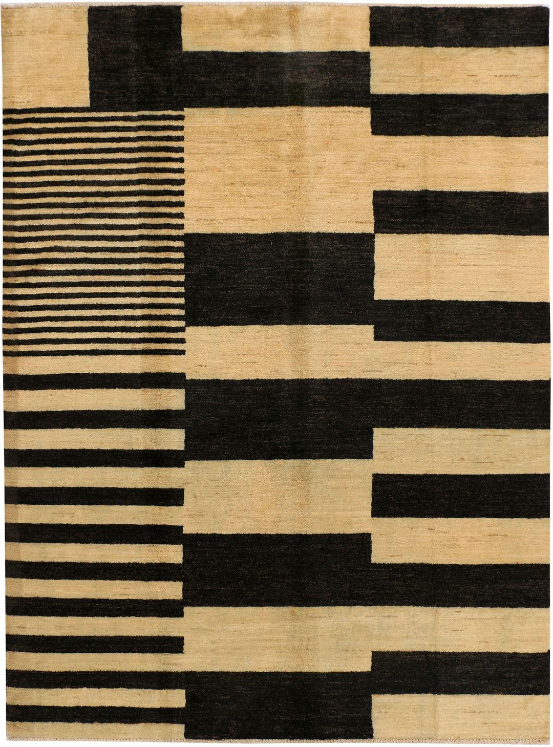 Navajo White Gabbeh 5' 7 x 7' 9 - No. 34185 - ALRUG Rug Store