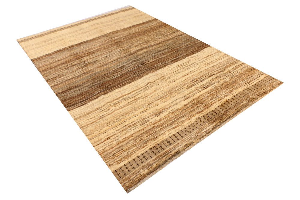 Navajo White Gabbeh 5' 7 x 8' 1 - No. 34186 - ALRUG Rug Store