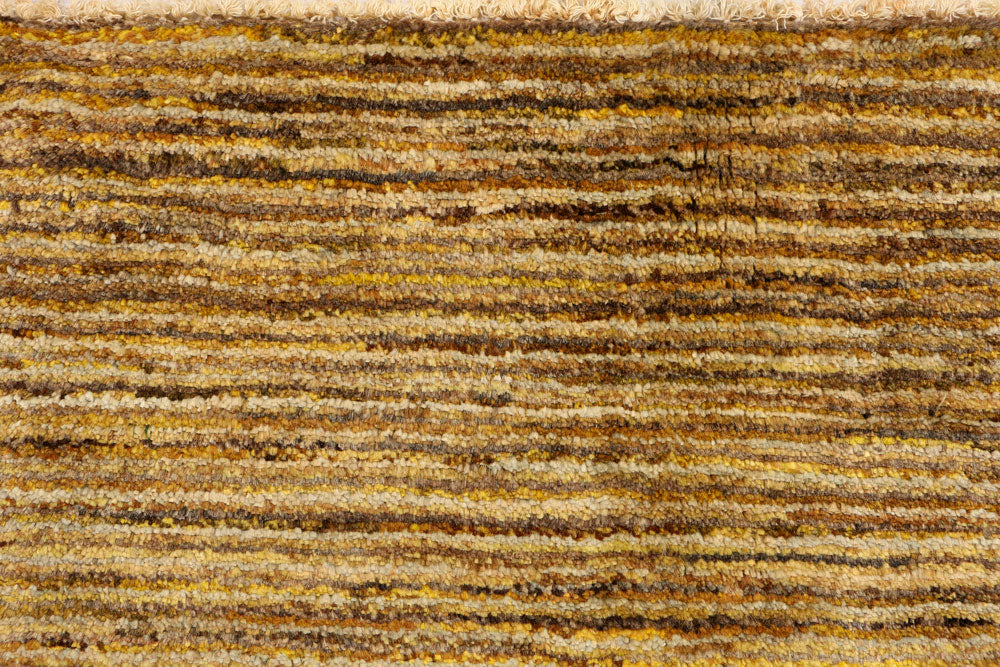 Dark Goldenrod Gabbeh 4' 11 x 6' 11 - No. 34191 - ALRUG Rug Store