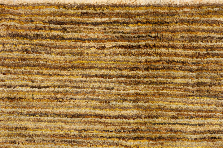Dark Goldenrod Gabbeh 4' 11 x 6' 11 - No. 34191 - ALRUG Rug Store