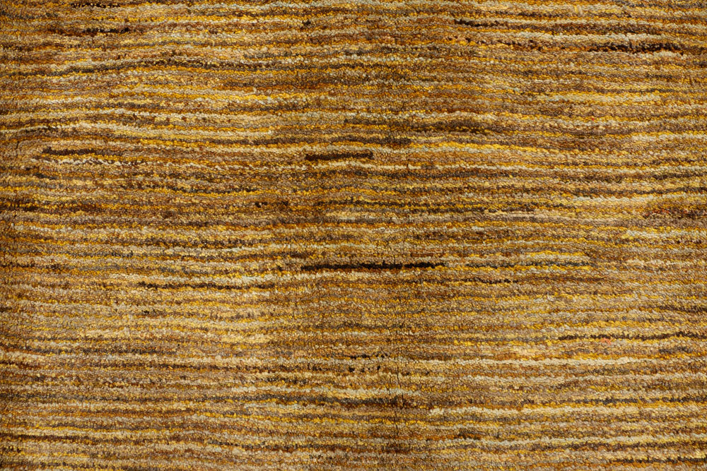 Dark Goldenrod Gabbeh 4' 11 x 6' 11 - No. 34191 - ALRUG Rug Store