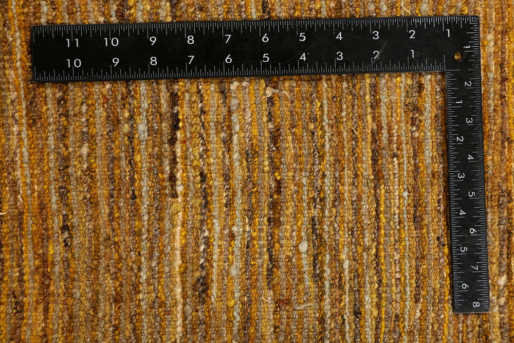 Dark Goldenrod Gabbeh 4' 11 x 6' 11 - No. 34191 - ALRUG Rug Store