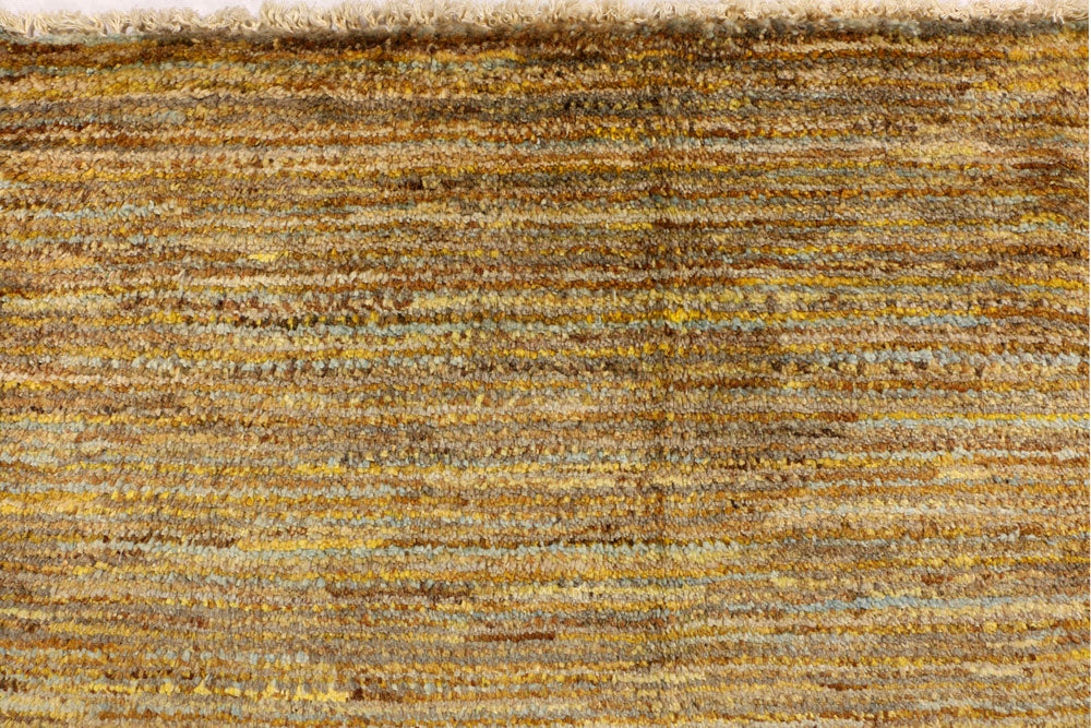 Dark Goldenrod Gabbeh 5' 7 x 8' 2 - No. 34193 - ALRUG Rug Store