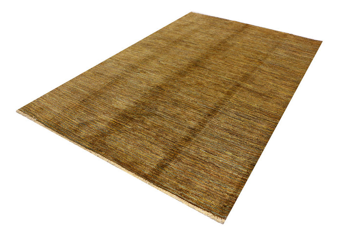 Dark Goldenrod Gabbeh 5' 7 x 8' 2 - No. 34193 - ALRUG Rug Store