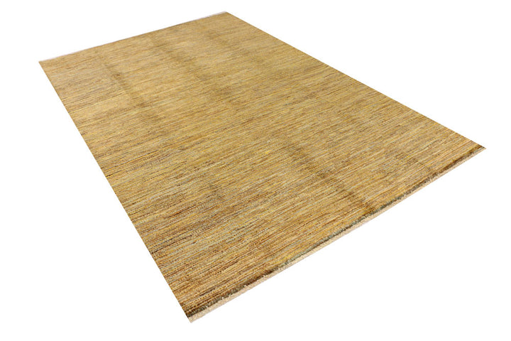 Dark Goldenrod Gabbeh 5' 7 x 8' 2 - No. 34193 - ALRUG Rug Store