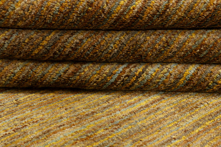 Dark Goldenrod Gabbeh 5' 7 x 8' 2 - No. 34193 - ALRUG Rug Store