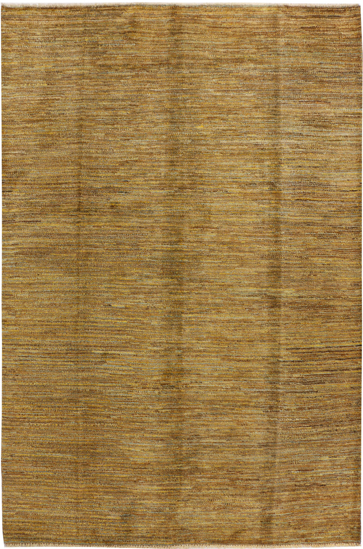 Dark Goldenrod Gabbeh 5' 7 x 8' 2 - No. 34193 - ALRUG Rug Store