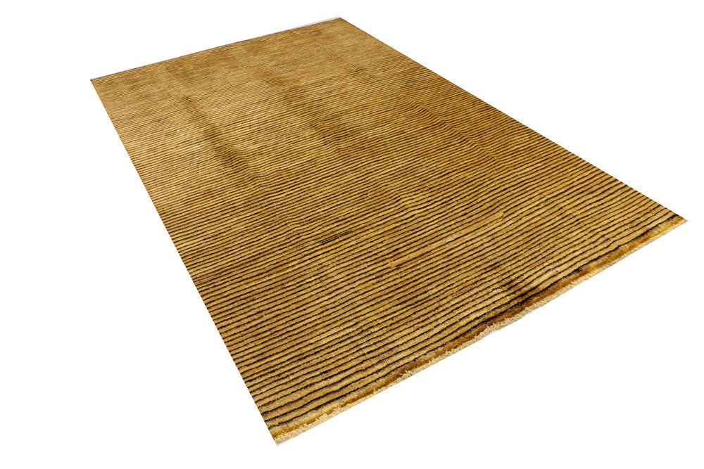Goldenrod Gabbeh 5' 5 x 8' 5 - No. 34197 - ALRUG Rug Store