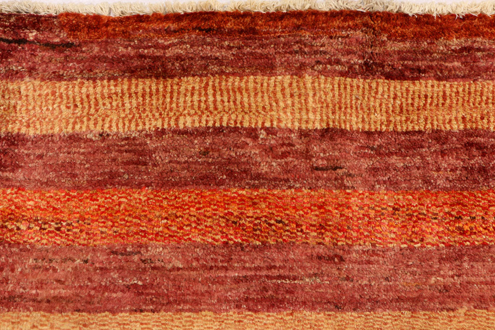 Multi Colored Gabbeh 5' 7 x 7' 10 - No. 34203 - ALRUG Rug Store