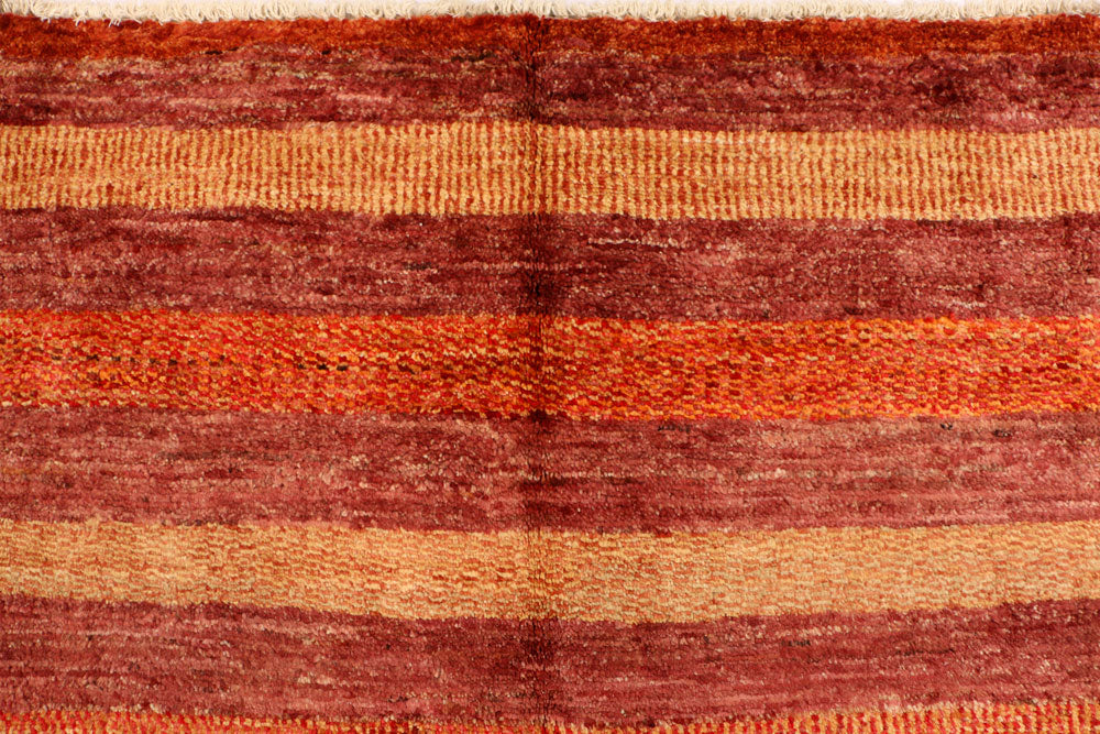 Multi Colored Gabbeh 5' 7 x 7' 10 - No. 34203 - ALRUG Rug Store