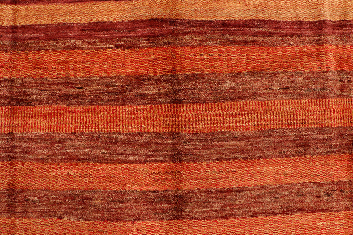Multi Colored Gabbeh 5' 7 x 7' 10 - No. 34203 - ALRUG Rug Store