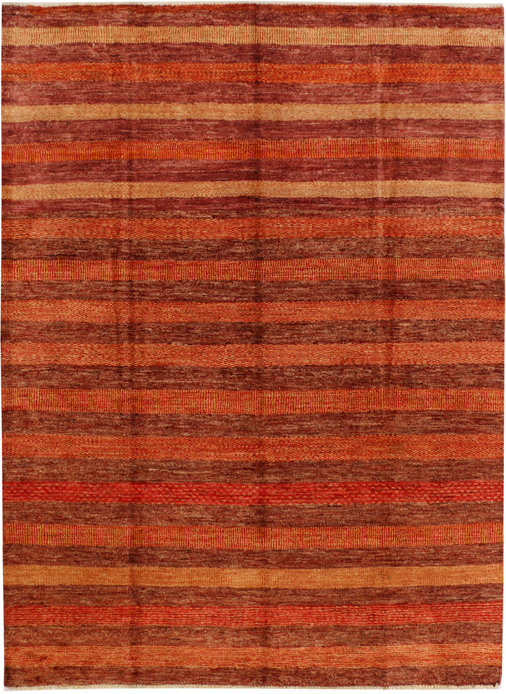 Multi Colored Gabbeh 5' 7 x 7' 10 - No. 34203 - ALRUG Rug Store
