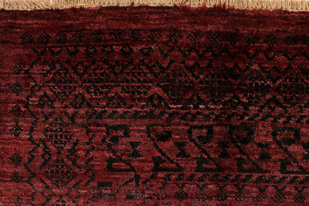 Maroon Gabbeh 5' 7 x 7' 3 - No. 34204 - ALRUG Rug Store