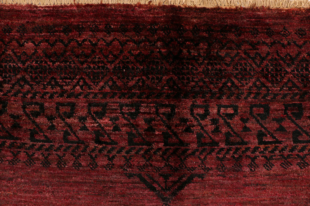 Maroon Gabbeh 5' 7 x 7' 3 - No. 34204 - ALRUG Rug Store
