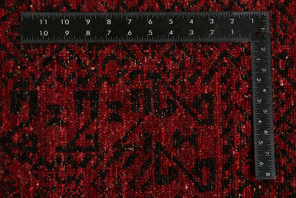 Maroon Gabbeh 5' 7 x 7' 3 - No. 34204 - ALRUG Rug Store