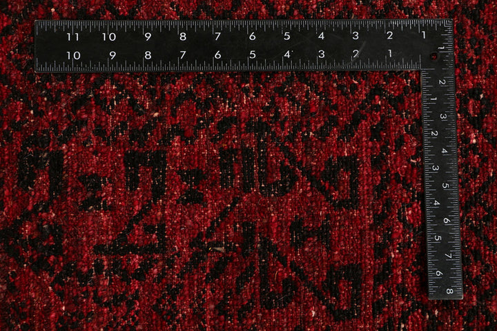 Maroon Gabbeh 5' 7 x 7' 3 - No. 34204 - ALRUG Rug Store